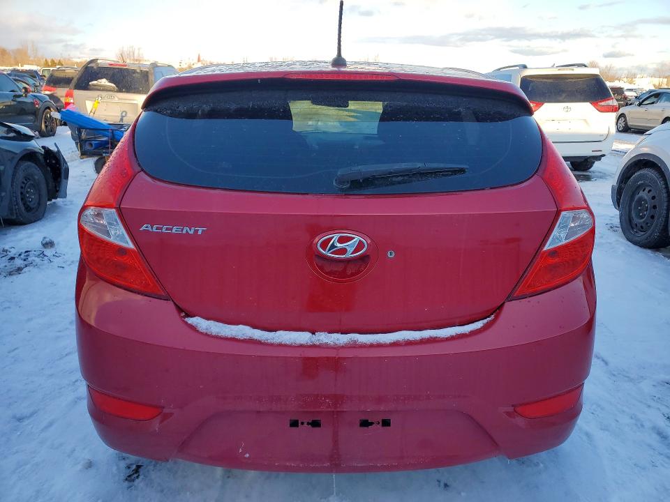2014 Hyundai Accent VIN KMHCT5AE8EU166371 COPART salvage auction — FRONT END, Other, sold $625 on 2026-07-16 (photo 6)