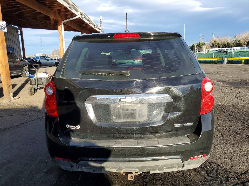 2014 Chevrolet Equinox VIN 2GNALAEK8E1117209 COPART salvage auction — REAR END, Co - Bill Of Sale-Parts Only, sold $400 on 2026-07-02 (photo 6)