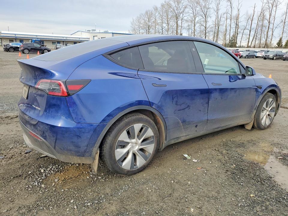 2024 Tesla Model y VIN 7SAYGAEEXRF982646 COPART salvage auction — SIDE, Wa - Bill Of Sale, sold $11,200 on 2026-07-06 (photo 3)