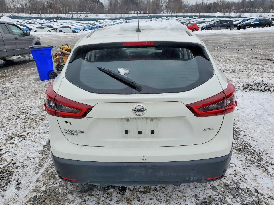 2022 Nissan Rogue sport VIN JN1BJ1AW7NW472251 COPART salvage auction — FRONT END, Pa - Certificate Of Salvage, sold $400 on 2026-07-29 (photo 6)