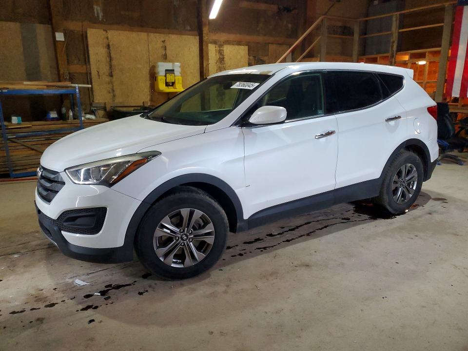 2016 Hyundai Santa fe VIN 5XYZTDLB5GG342468 COPART salvage auction — MECHANICAL, Salvage Title, sold $100 on 2026-07-21 (photo 1)