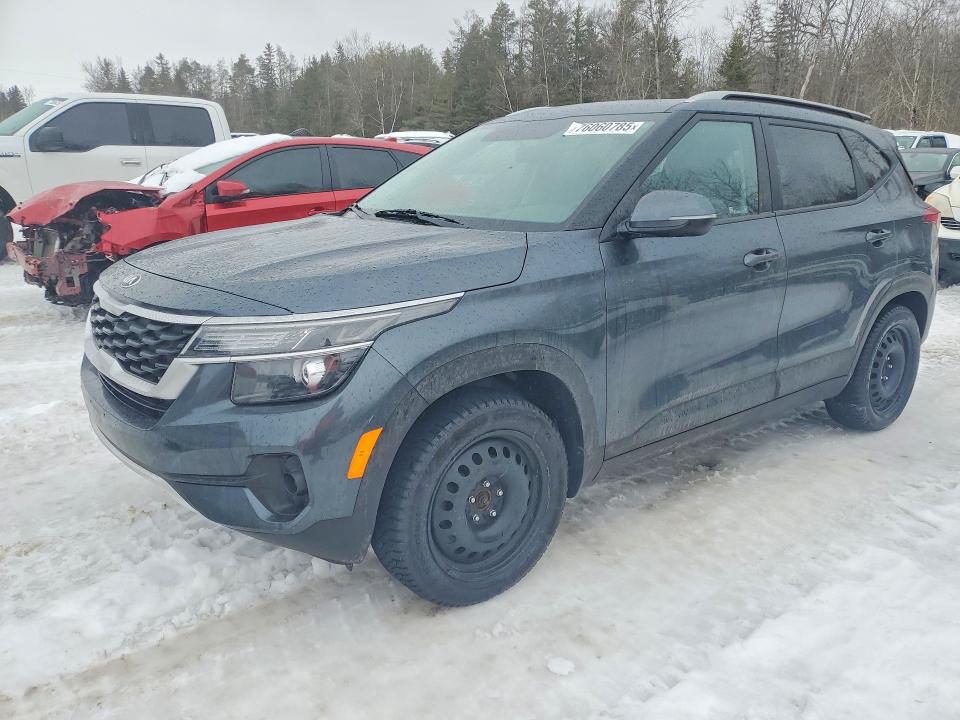 2021 Kia Seltos VIN KNDEP2AA1M7191431 COPART salvage auction — REAR END, Salvage Title, sold $5,600 on 2026-07-09 (photo 1)