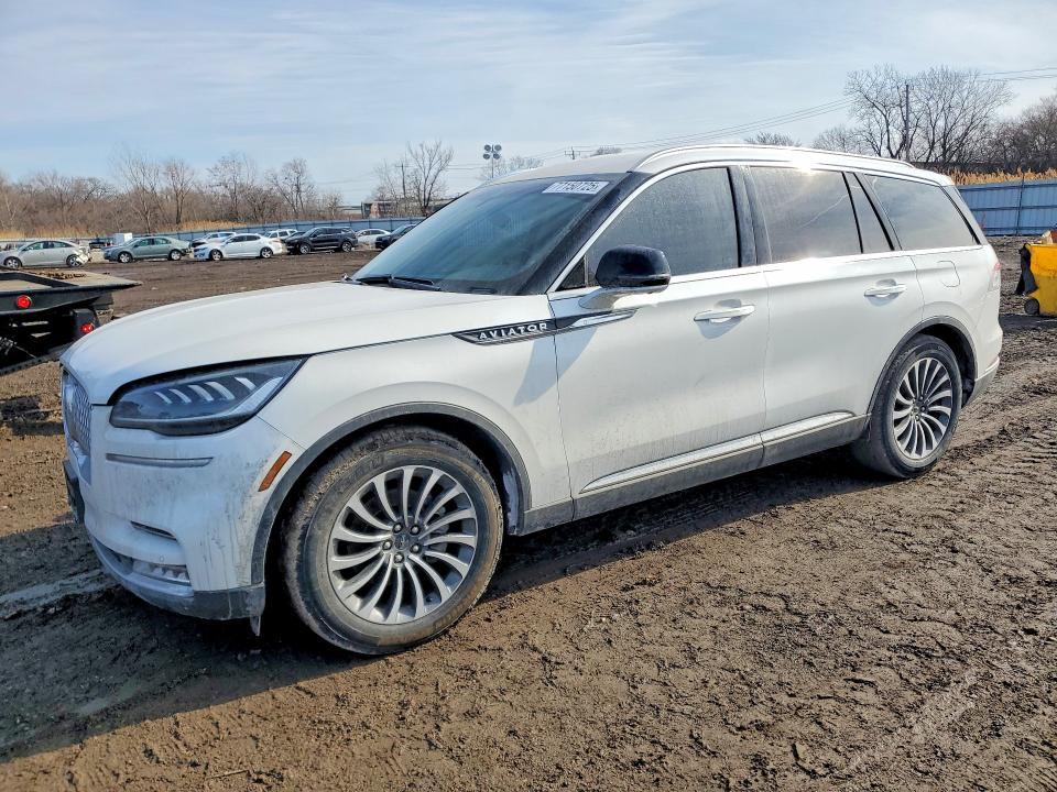 2020 Lincoln Aviator VIN 5LM5J7WC2LGL02536 — COPART salvage auction photo