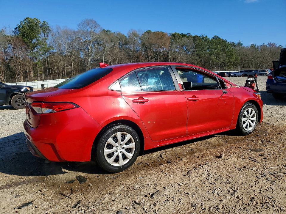2021 Toyota Corolla VIN 5YFEPMAE7MP221738 COPART salvage auction — SIDE, GA - CERT OF TITLE-SALVAGE, sold $6,500 on 2026-08-01 (photo 3)