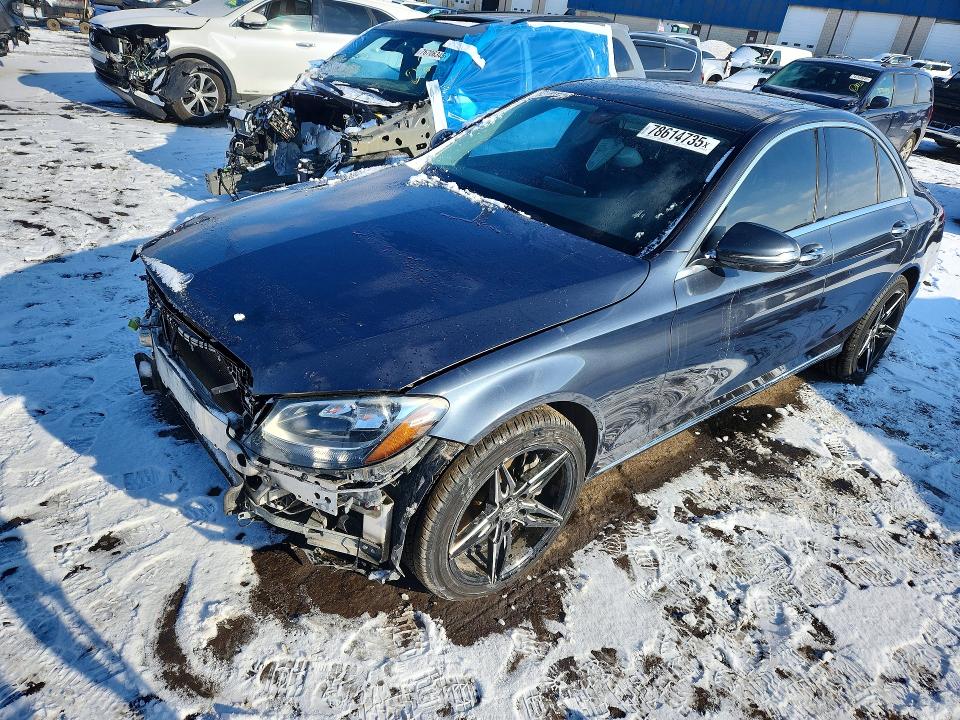 2016 Mercedes-benz VIN 55SWF4KB1GU104280 COPART salvage auction — FRONT END, Salvage Title, sold $2,100 on 2026-09-01 (photo 1)