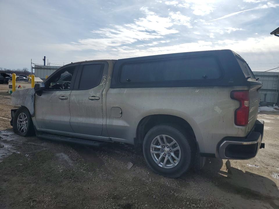 2019 Chevrolet Silverado 1500 VIN 1GCRYDEDXKZ282309 COPART salvage auction — BURN, IA - CERT OF TITLE-SALVAGE TITLE, sold $1,800 on 2026-07-31 (photo 2)