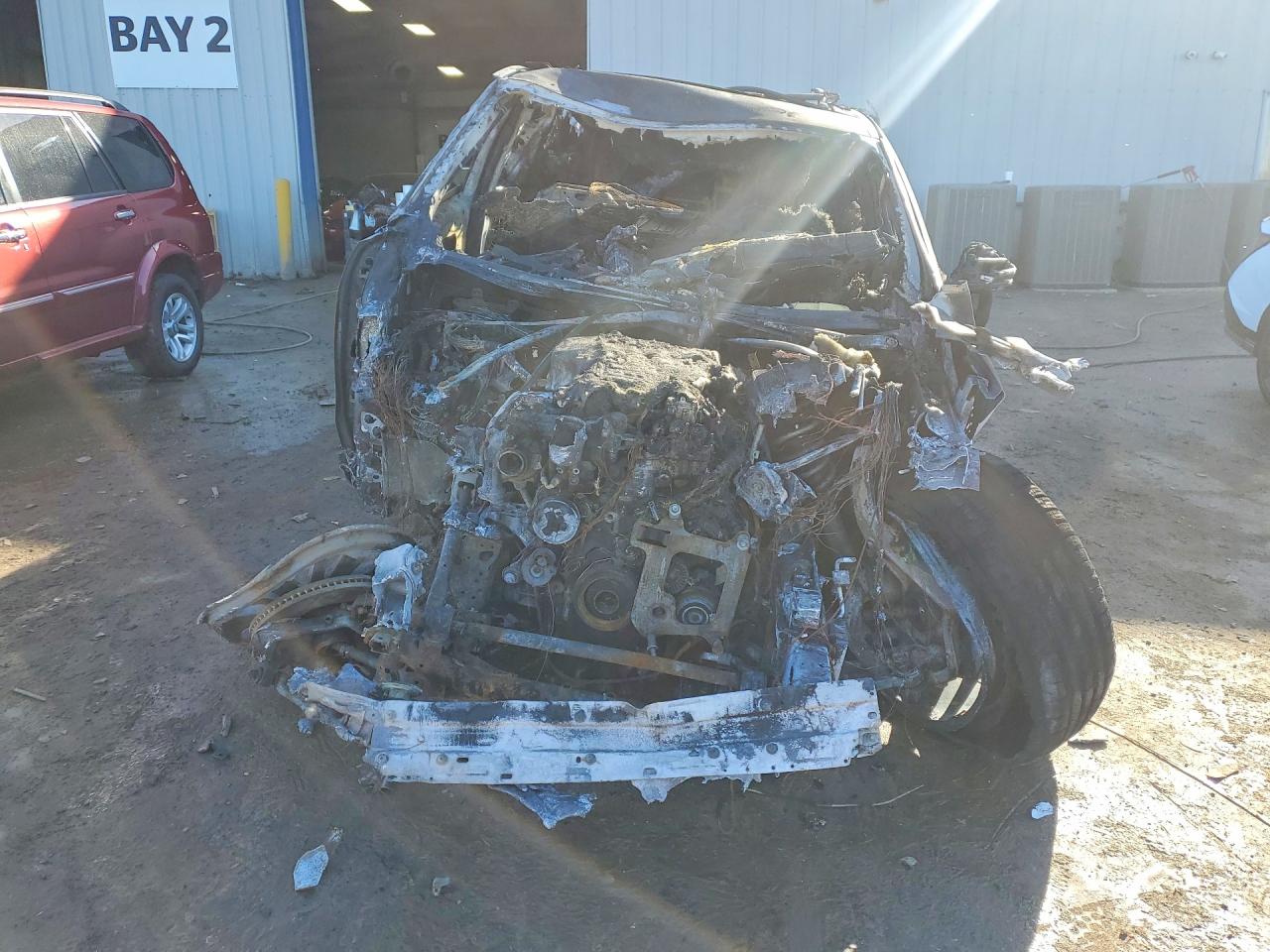 2021 Jaguar F-Pace VIN SADCJ2EX4MA668982 COPART salvage auction — Burn Engine, IL - JUNKING CERT OF A VEHICLE, sold $250 on 2026-07-07 (photo 5)
