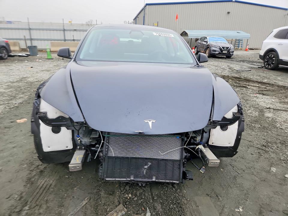 2024 Tesla Model 3 VIN 5YJ3E1EA7RF849613 COPART salvage auction — Front End, SC - CERTIFICATE OF TITLE, sold $15,800 on 2026-05-11 (photo 5)