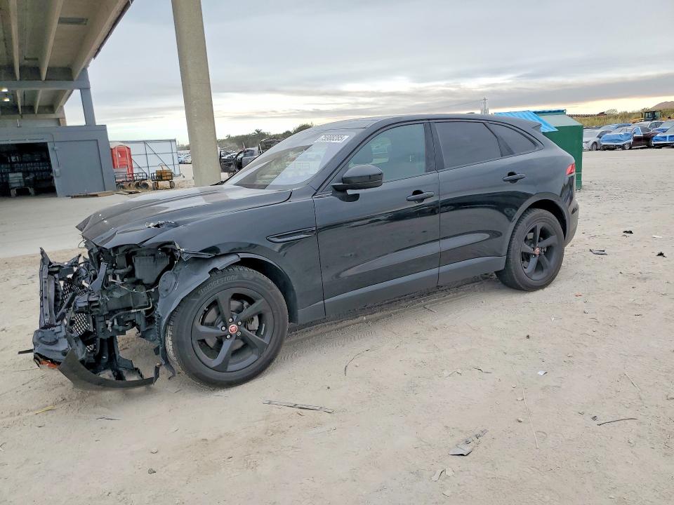 2020 Jaguar F-pace VIN SADCJ2FX9LA618303 COPART salvage auction — FRONT END, Salvage Title, sold $1,400 on 2026-07-28 (photo 1)