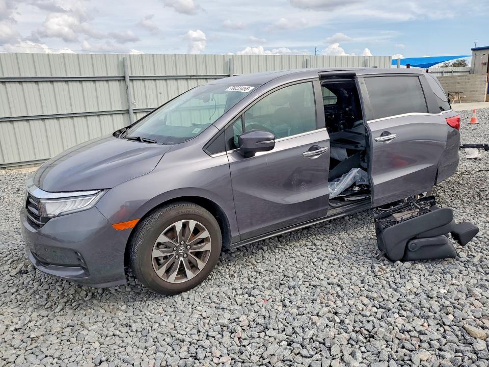 2024 Honda Odyssey VIN 5FNRL6H6XRB074938 — COPART salvage auction photo