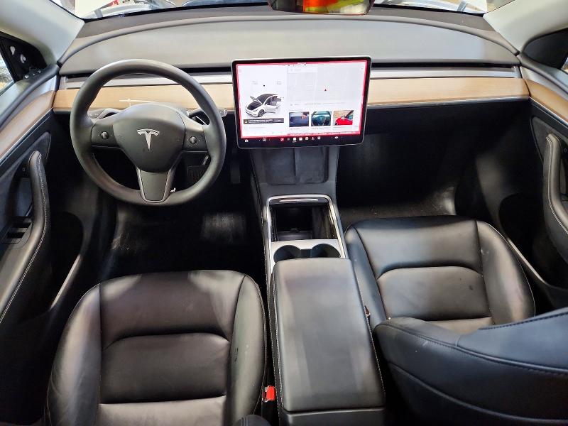 2023 Tesla Model y VIN 7SAYGAEE6PF762837 COPART salvage auction — FRONT END, Salvage Title, sold $12,200 on 2026-07-23 (photo 8)