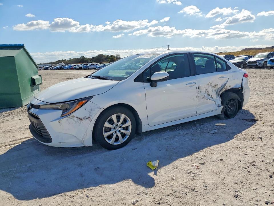 2025 Toyota Corolla VIN 5YFB4MDE8SP245566 COPART salvage auction — REAR END, Salvage Title, sold $7,100 on 2026-07-16 (photo 1)