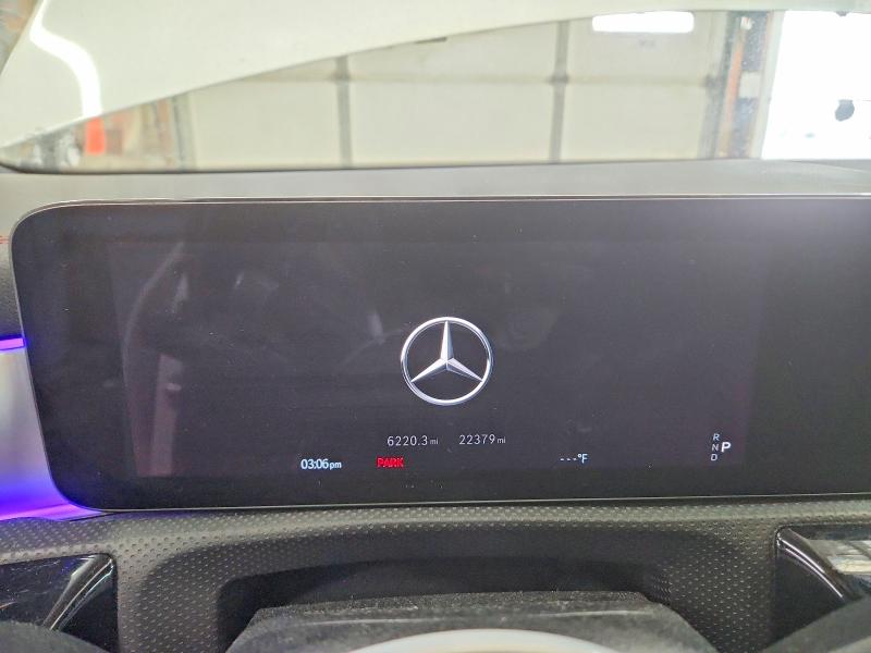 2024 Mercedes-benz Cla-klasse VIN W1K5J4HB2RN452361 COPART salvage auction — FRONT END, IL - SALVAGE CERTIFICATE, sold $13,300 on 2026-07-06 (photo 9)
