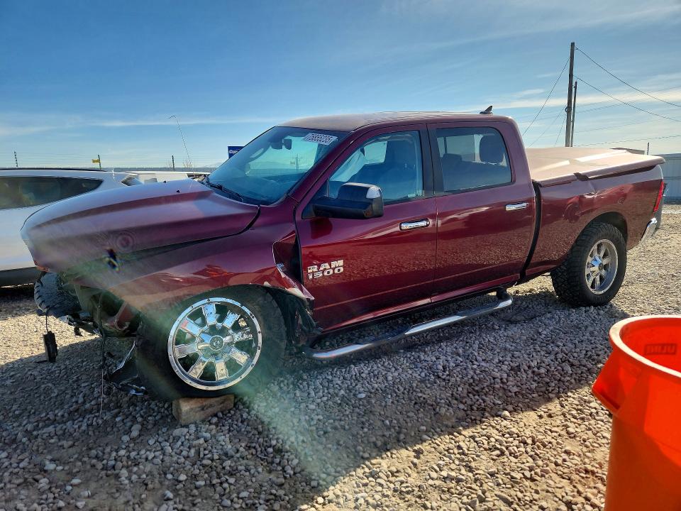 2018 Ram 1500 VIN 1C6RR7TT6JS152454 COPART salvage auction — FRONT END, Ut - Salvage Certificate, sold $3,300 on 2026-07-02 (photo 1)