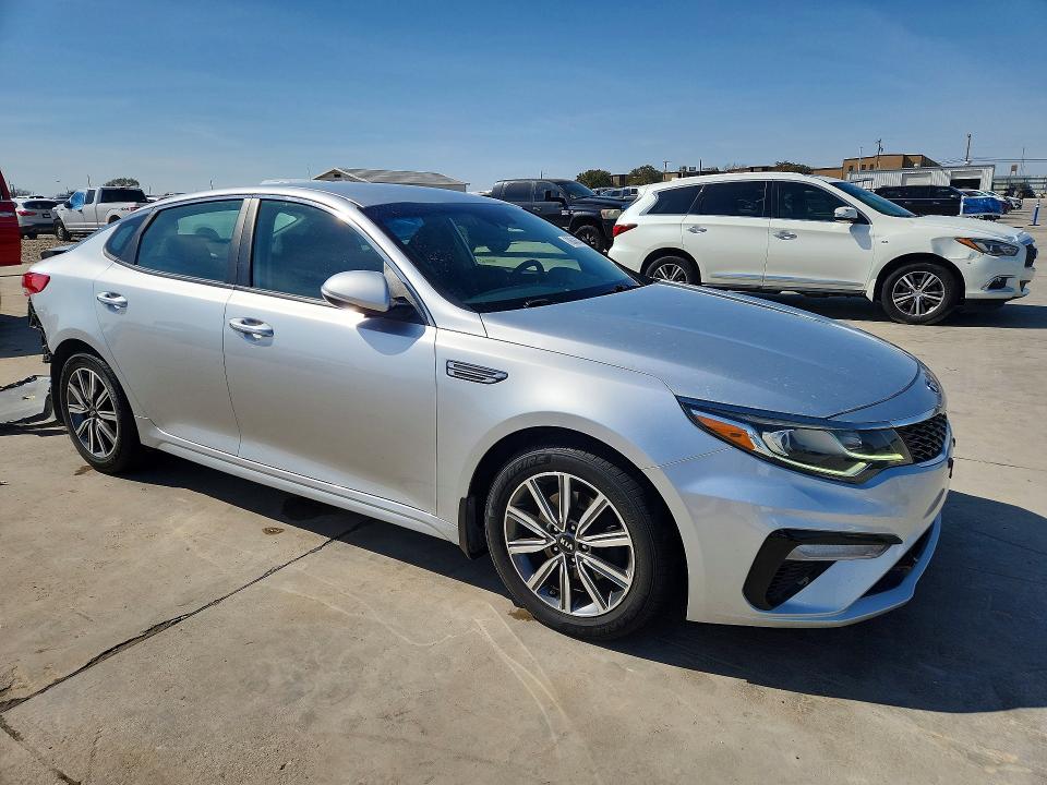 2019 Kia Optima VIN 5XXGT4L31KG358762 COPART salvage auction — REAR END, Tx - Salvage Vehicle Title, sold $2,000 on 2026-07-06 (photo 4)