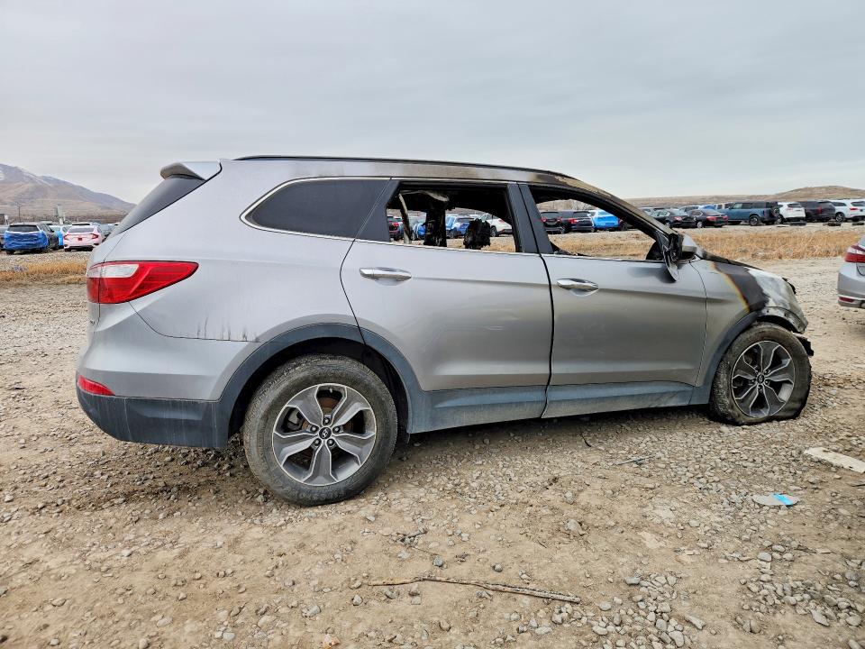 2015 Hyundai Santa fe VIN KM8SMDHF4FU090618 COPART salvage auction — BURN, Ut - Salvage Certificate, sold $125 on 2026-07-21 (photo 3)
