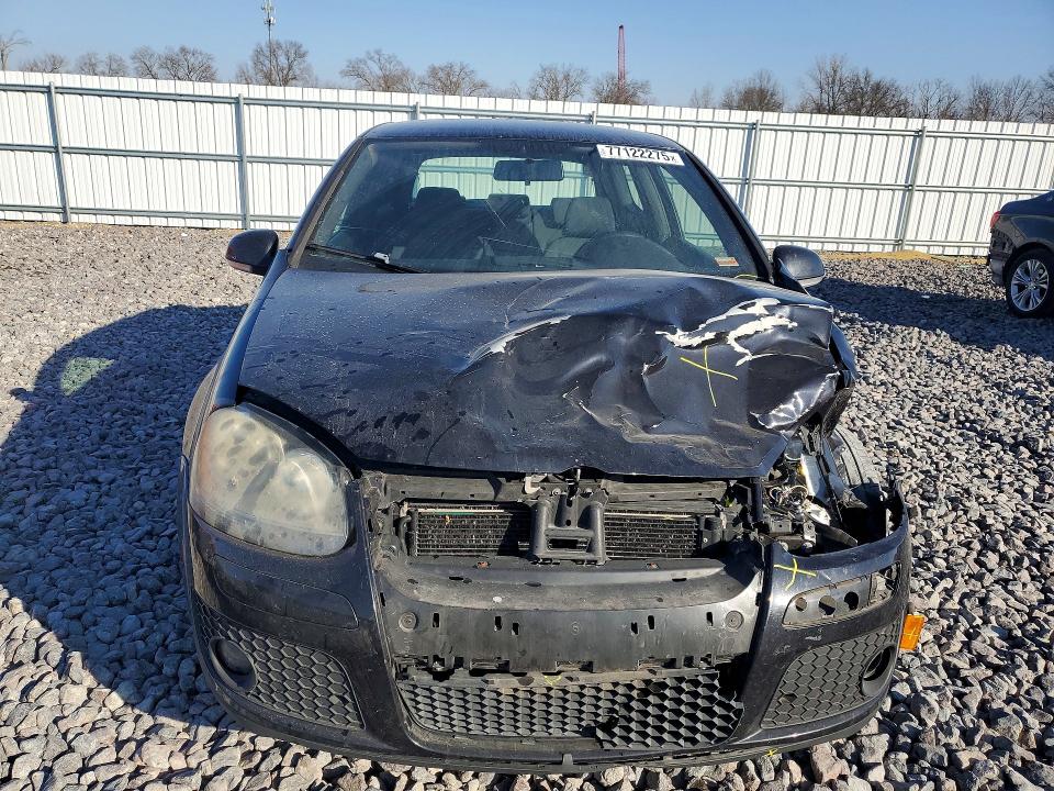 2009 Volkswagen Gti VIN WVWEV71K59W102484 COPART salvage auction — FRONT END, Mo - Salvage Certificate Of Title, sold $70 on 2026-07-21 (photo 5)