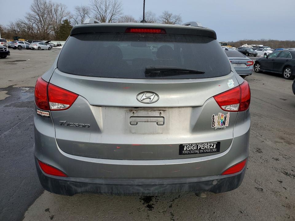 2015 Hyundai Tucson VIN KM8JUCAGXFU099431 COPART salvage auction — FRONT END, Nj - Cert Of Title-Salvage, sold $1,550 on 2026-07-09 (photo 6)
