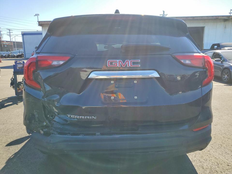 2019 Gmc Terrain VIN 3GKALMEV1KL187802 COPART salvage auction — REAR END, Ca - Salvage Certificate, sold $250 on 2026-07-29 (photo 6)