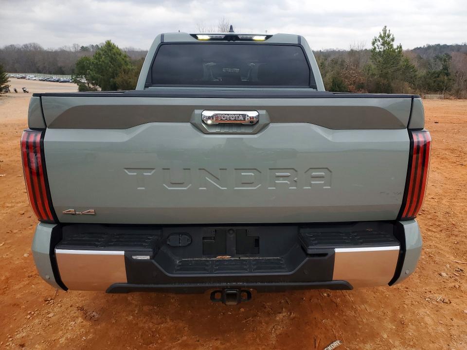 2025 Toyota Tundra VIN 5TFJA5DB7SX252591 COPART salvage auction — FRONT END, Nc - Salvage Certificate Of Title, sold $29,000 on 2026-07-06 (photo 6)