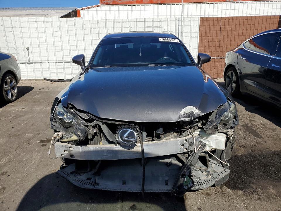 2014 Lexus Is VIN JTHBE1D23E5014267 COPART salvage auction — FRONT END, NV - SALVAGE TITLE, sold $4,900 on 2026-07-27 (photo 5)