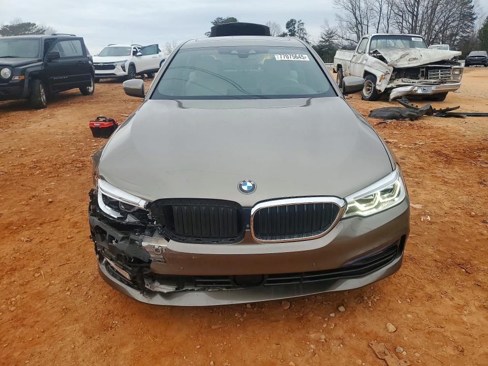 2018 BMW 5 series VIN WBAJB1C58JB374757 COPART salvage auction — FRONT END, NC - SALVAGE CERTIFICATE OF TITLE, sold $13,500 on 2026-07-27 (photo 5)