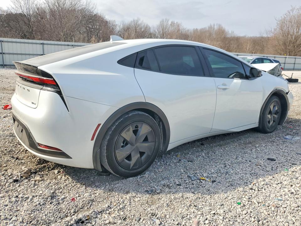 2024 Toyota Prius VIN JTDACAAU2R3043012 COPART salvage auction — HAIL, Ar - Cert Of Title-Salvage, sold $50 on 2026-07-01 (photo 3)