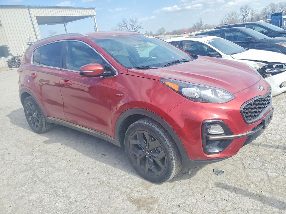 2020 Kia Sportage VIN KNDP6CAC1L7800180 COPART salvage auction — VANDALISM, Mo - Salvage Certificate Of Title, sold $300 on 2026-07-02 (photo 4)