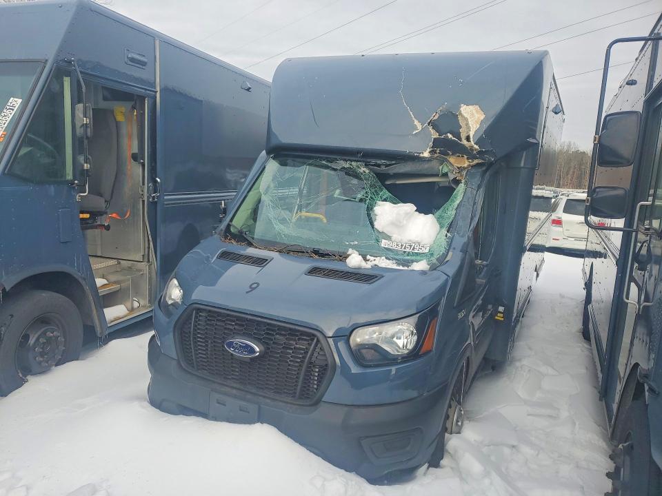 2021 Ford Transit VIN 1FDDF6P80MKA55083 COPART salvage auction — SIDE, AZ - CERT OF TITLE - SALVAGE, sold $1,600 on 2026-07-19 (photo 1)