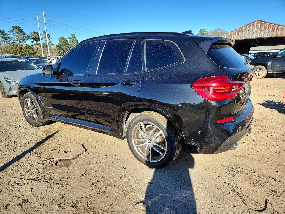 2018 BMW X3 VIN 5UXTR9C51JLC75764 COPART salvage auction — Burn Interior, Tx - Salvage Vehicle Title, sold $7,800 on 2026-07-21 (photo 2)