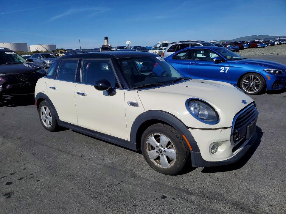 2017 Mini Cooper VIN WMWXU1C38H2F77082 COPART salvage auction — REAR END, Ca - Salvage Certificate, sold $2,850 on 2026-07-08 (photo 4)