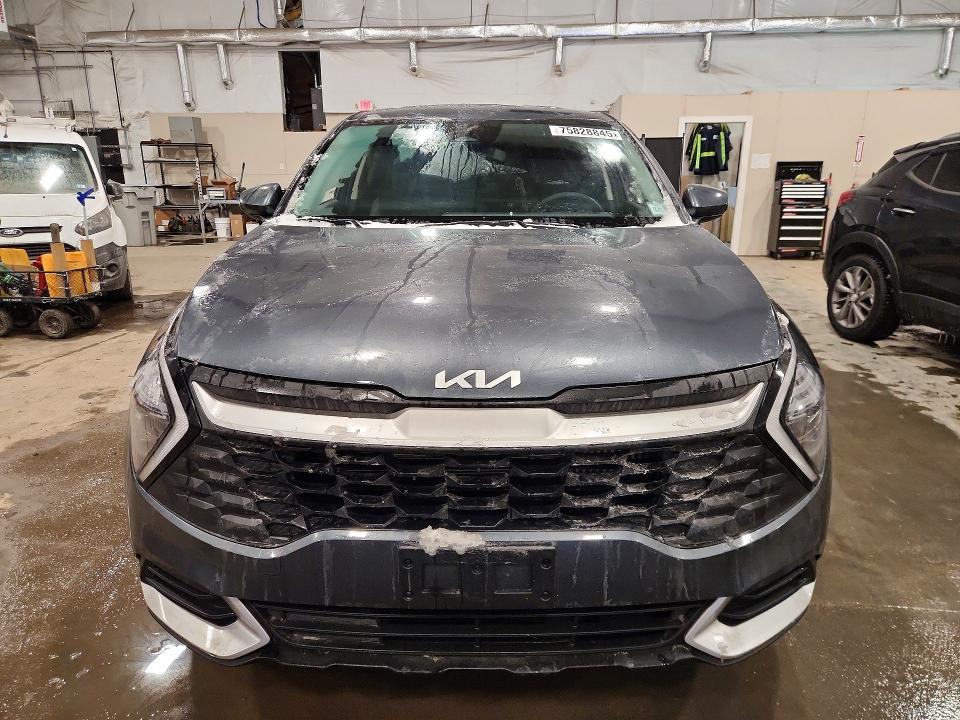 2025 Kia Sportage VIN KNDPUCDG7S7247845 COPART salvage auction — REAR END, Vt - Cert Of Title-Salvage Vehicle, sold $200 on 2026-07-20 (photo 5)