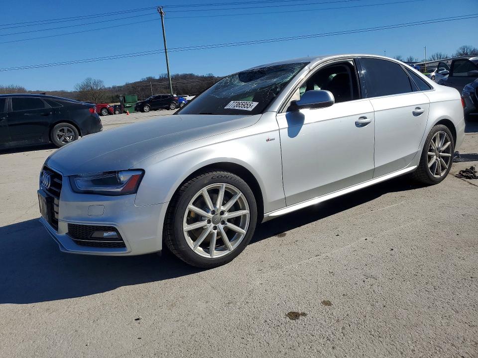 2014 Audi A4 VIN WAUFFAFL2EN045254 COPART salvage auction — ROOF, Md - Cert Of Salvage > 75% Damage, sold $175 on 2026-06-29 (photo 1)