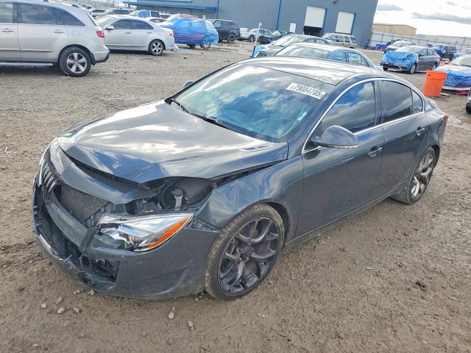 2016 Buick Regal VIN 2G4GV5GXXG9141976 COPART salvage auction — FRONT END, Ut - Salvage Certificate, sold $750 on 2026-07-09 (photo 1)