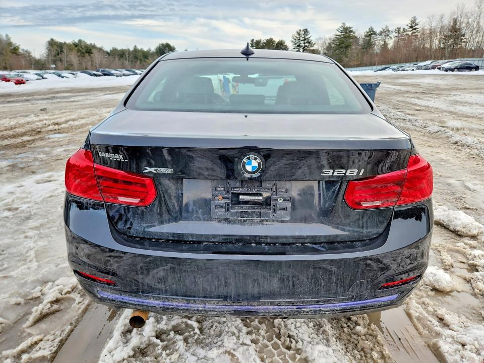 2016 BMW 3er VIN WBA8E3G52GNT75230 COPART salvage auction — FRONT END, Salvage Title, sold $325 on 2026-08-03 (photo 6)