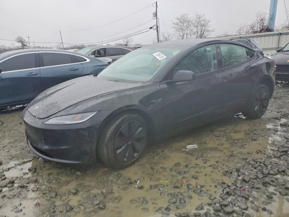 2025 Tesla Model 3 VIN 5YJ3E1EA2SF075048 — COPART salvage auction photo