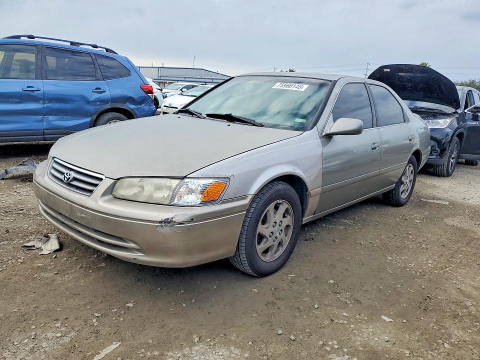 2000 Toyota Camry VIN JT2BG28KXY0484916 COPART salvage auction — FRONT END, Ca - Salvage Certificate, sold $500 on 2026-07-31 (photo 1)