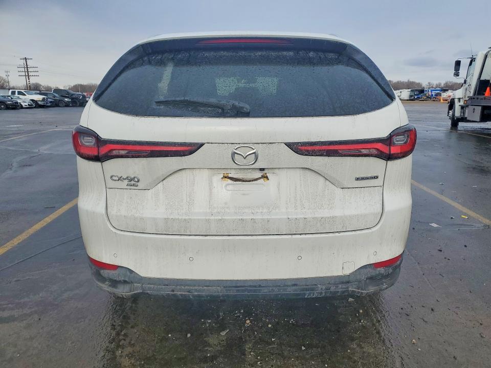 2025 Mazda Cx-90 VIN JM3KKBHD3S1220307 COPART salvage auction — FRONT END, Id - Salvage Certificate Of Title, sold $14,900 on 2026-07-09 (photo 6)