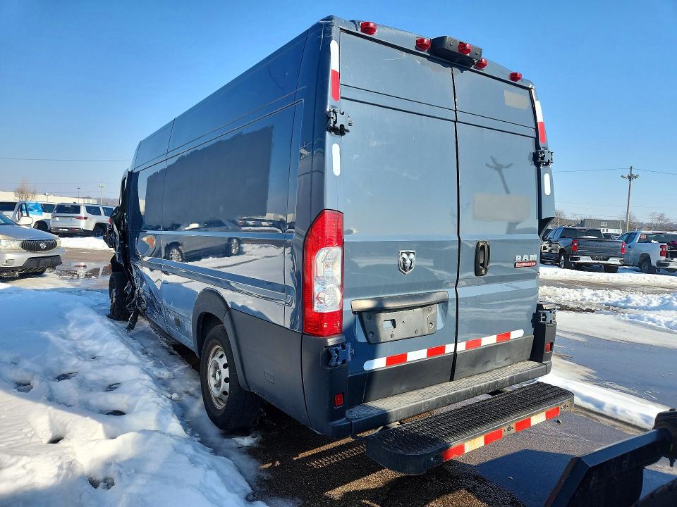 2021 Ram Promaster 3500 VIN 3C6FRVJG5ME500877 COPART salvage auction — FRONT END, Oh - Cert Of Title-Salvage, sold $3,050 on 2026-07-08 (photo 2)