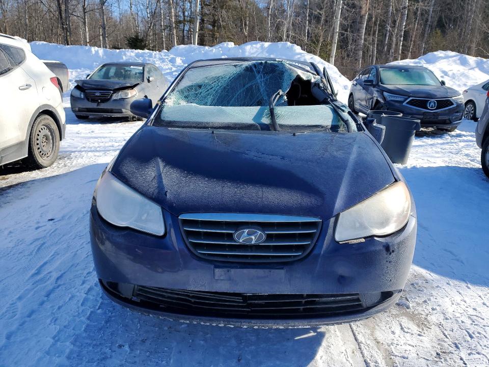 2009 Hyundai Elantra VIN KMHDU45D09U771391 COPART salvage auction — ROOF, ON - PERMIT SALVAGE, sold $200 on 2026-07-09 (photo 5)