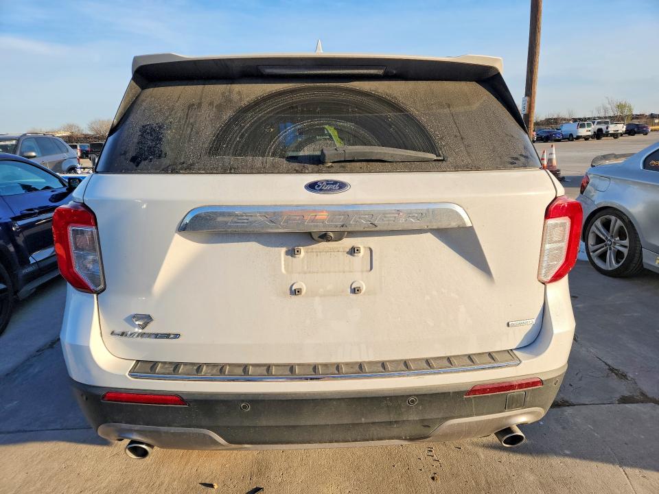 2020 Ford Explorer VIN 1FMSK7FH2LGA14367 COPART salvage auction — FRONT END, Tx - Salvage Vehicle Title, sold $3,900 on 2026-07-09 (photo 6)