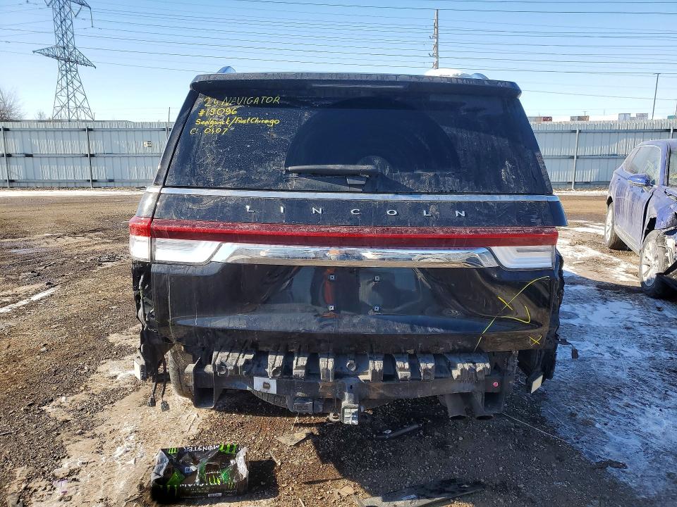2024 Lincoln Navigator VIN 5LMJJ3NG6REL12471 COPART salvage auction — FRONT END, Il - Salvage Certificate, sold $24,800 on 2026-07-28 (photo 6)