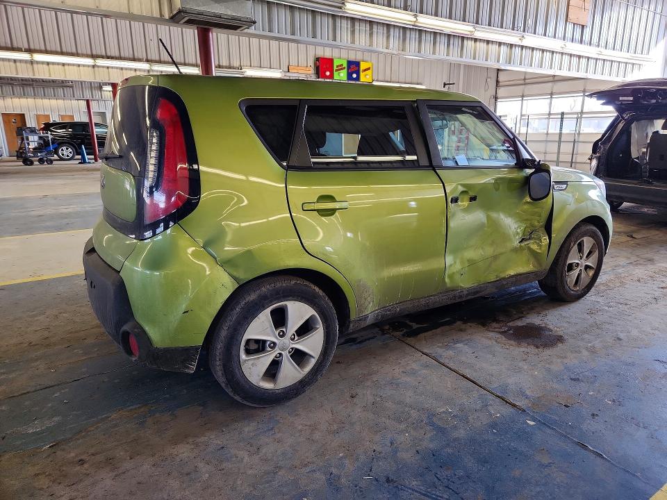 2016 Kia Soul VIN KNDJN2A29G7873958 COPART salvage auction — SIDE, IN - BILL OF SALE - PARTS ONLY, sold $825 on 2026-07-27 (photo 3)
