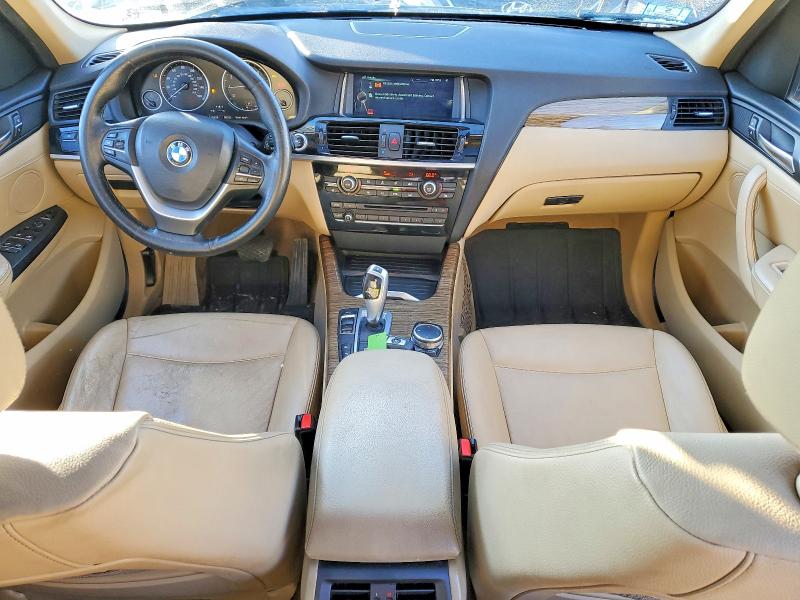 2016 BMW X3 VIN 5UXWX9C50G0D81913 COPART salvage auction — FRONT END, Ma - Certificate Of Title, sold $4,900 on 2026-07-31 (photo 8)