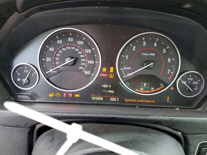 2015 BMW 4er VIN WBA3R1C50FK195754 COPART salvage auction — FRONT END, Co - Public - Salvage Title, sold $300 on 2026-07-02 (photo 9)