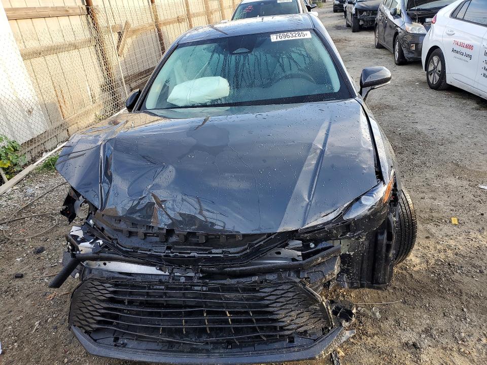 2025 Toyota Camry VIN 4T1DAACK2SU156226 COPART salvage auction — FRONT END, Ca - Salvage Certificate, sold $8,100 on 2026-07-09 (photo 5)
