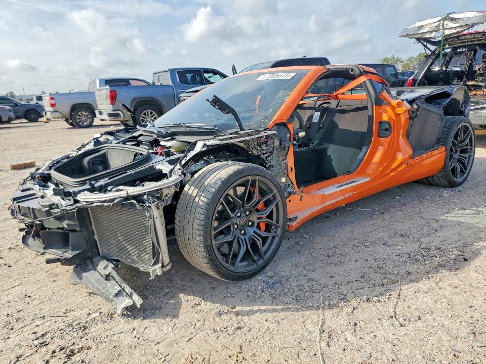 2023 Chevrolet Corvette VIN 1G1YE2D38P5601618 COPART salvage auction — STRIPPED, Tx - Salvage Vehicle Title, sold $32,250 on 2026-07-02 (photo 1)
