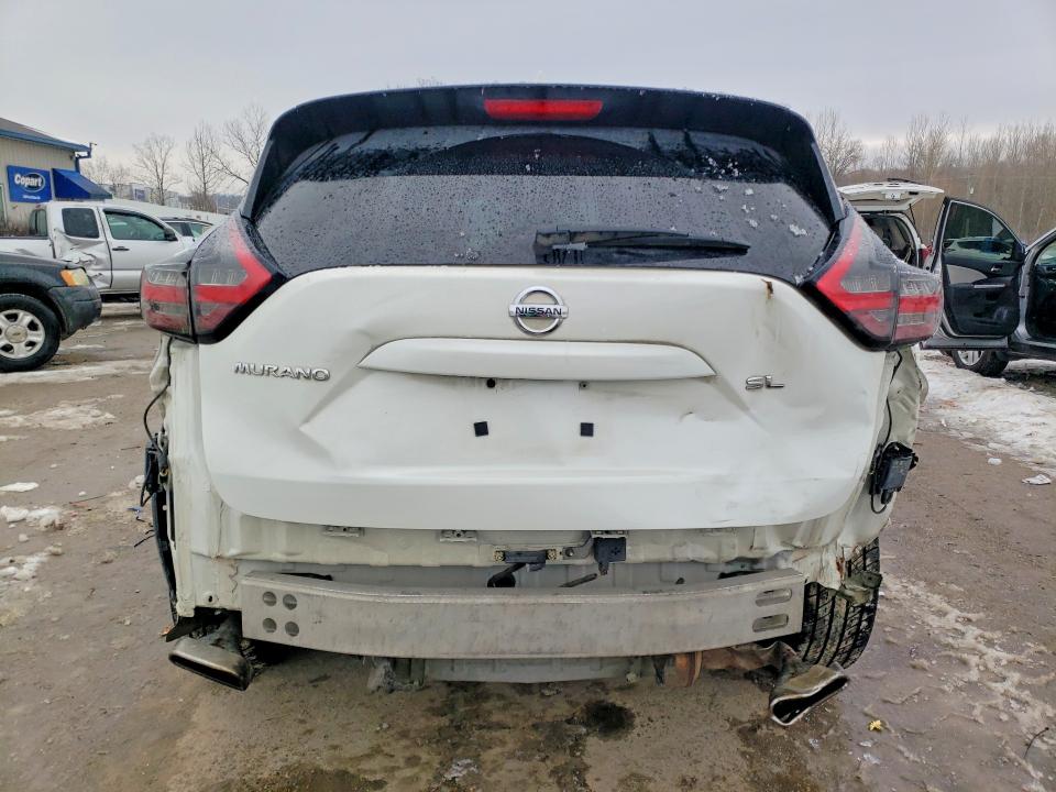 2020 Nissan Murano VIN 5N1AZ2CJ0LN118255 COPART salvage auction — REAR END, TX - CERTIFICATE OF TITLE, sold $2,500 on 2026-07-02 (photo 6)