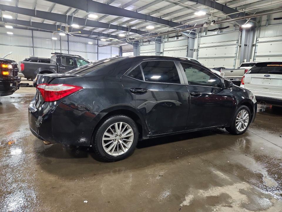 2014 Toyota Corolla VIN 5YFBURHE0EP158515 COPART salvage auction — FRONT END, Mn - Cert Of Title-Prior Salvage, sold $1,950 on 2026-07-09 (photo 3)