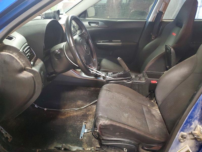 2013 Subaru Wrx VIN JF1GV7E65DG007602 COPART salvage auction — FRONT END, ID - SALVAGE CERTIFICATE OF TITLE, sold $850 on 2026-07-02 (photo 7)